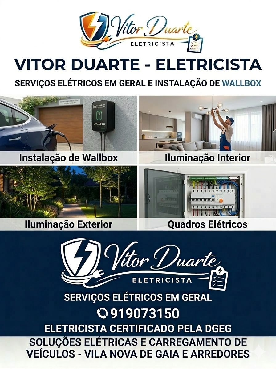 Vítor Duarte - Vila Nova de Gaia - Electrical and Wiring Issues