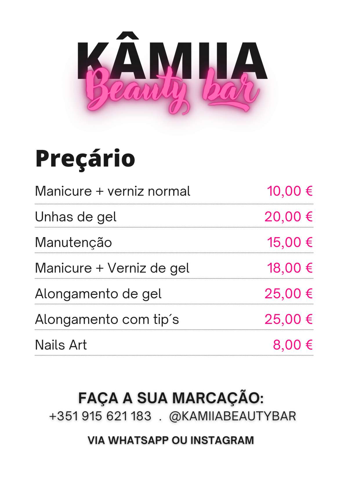 Kamiia beauty bar - Porto - Beleza