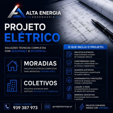 Alta Energia - Engenharia - Vila Franca de Xira - Desenho Técnico e de Engenharia