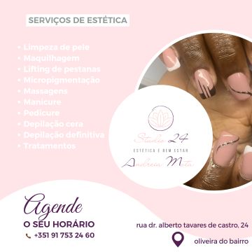 Studio24_AM - Oliveira do Bairro - Esteticistas