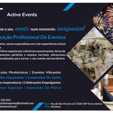 Active Eventos - Torres Vedras - Florista de Casamentos