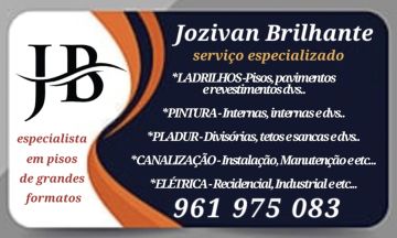 Jozivan Brilhante - Albufeira - Instalação, Reparação ou Remoção de Revestimento de Parede