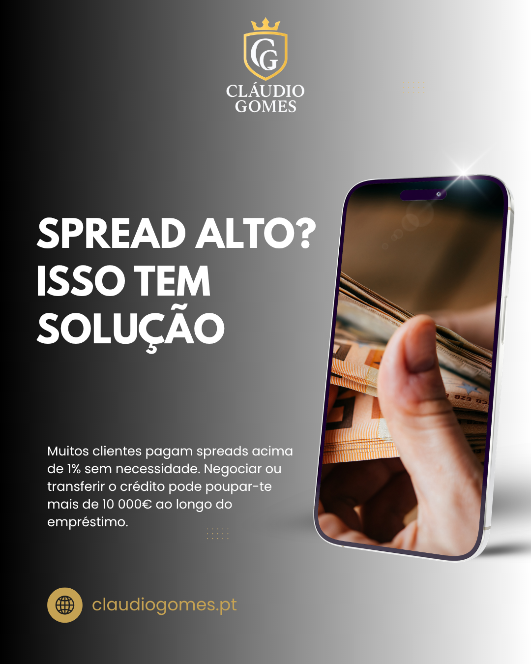 Cláudio Gomes | Seguros, Crédito, Imobiliária & Consultoria - Odivelas - Profissionais Financeiros e de Planeamento