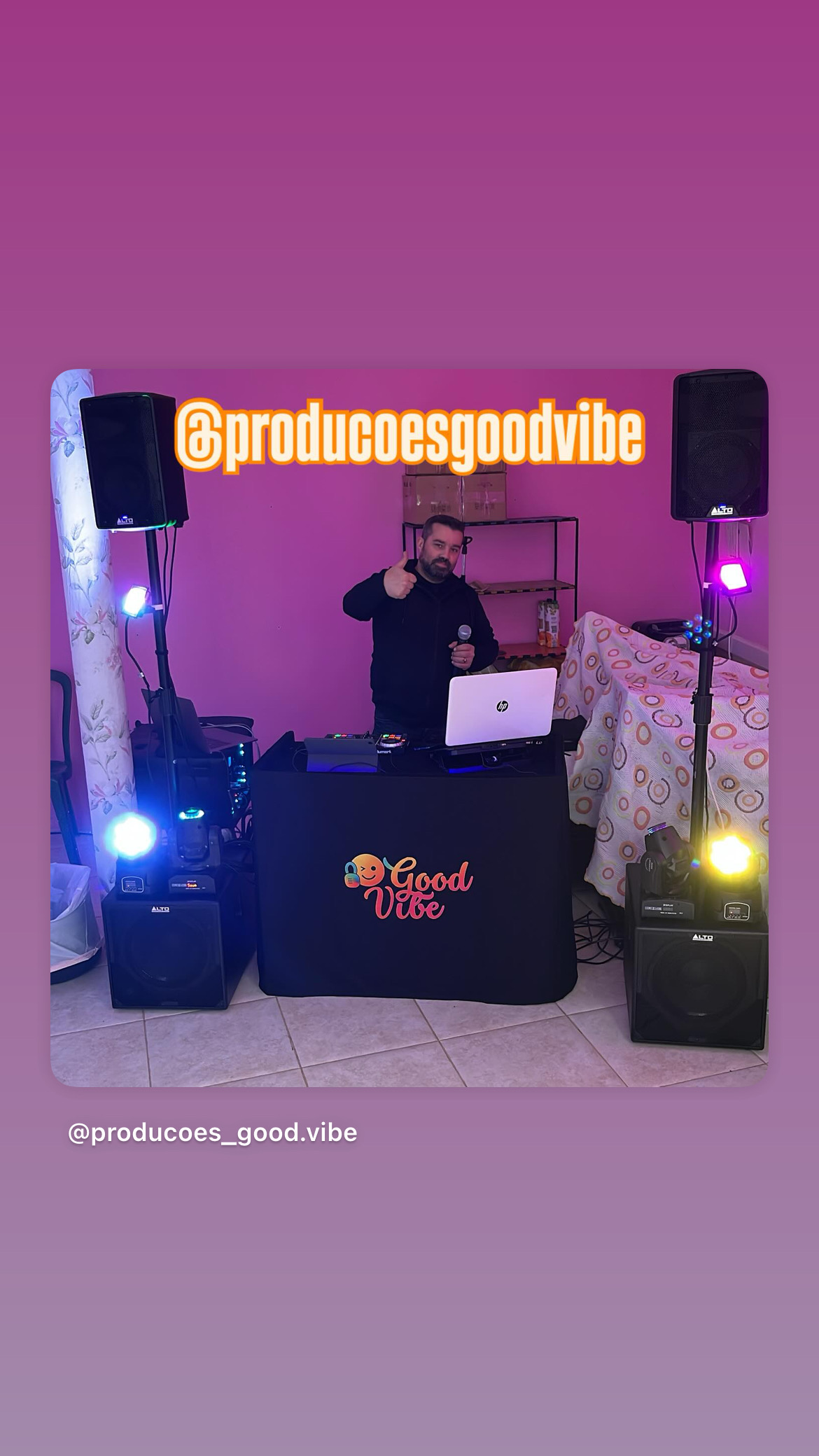 Produções Good Vibe - Viseu - Aluguer de Máquina de Karaoke