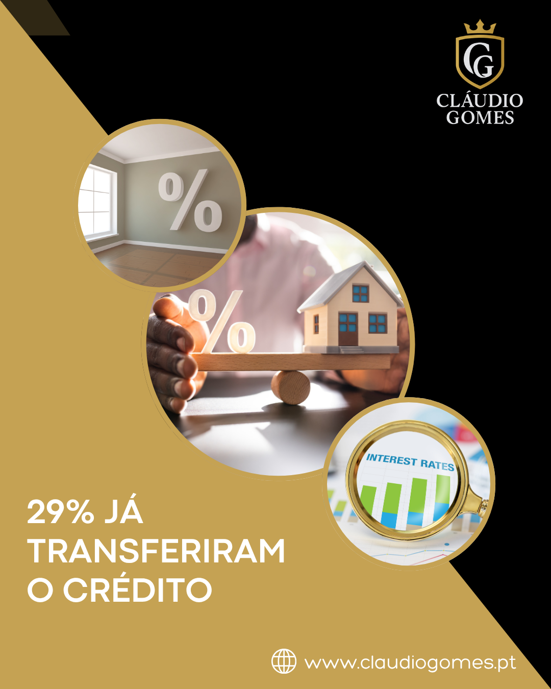 Cláudio Gomes | Seguros, Crédito, Imobiliária & Consultoria - Odivelas - Serviço de Agente Imobiliário