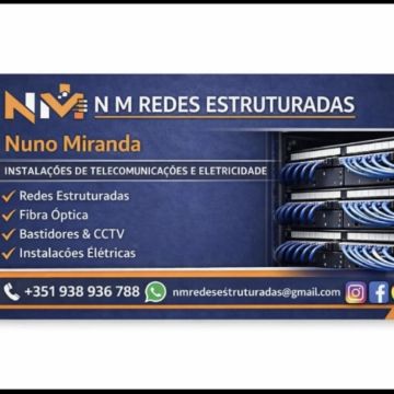 N M Redes Estruturadas e eletricidade - Sobral de Monte Agraço - Heimautomatisierung
