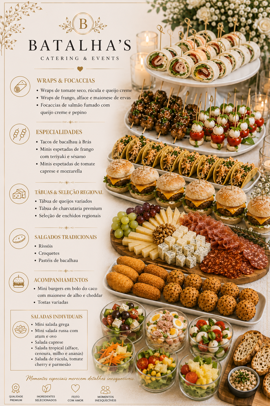 João Batalha das Neves - Lisboa - Catering de Almoço Corporativo