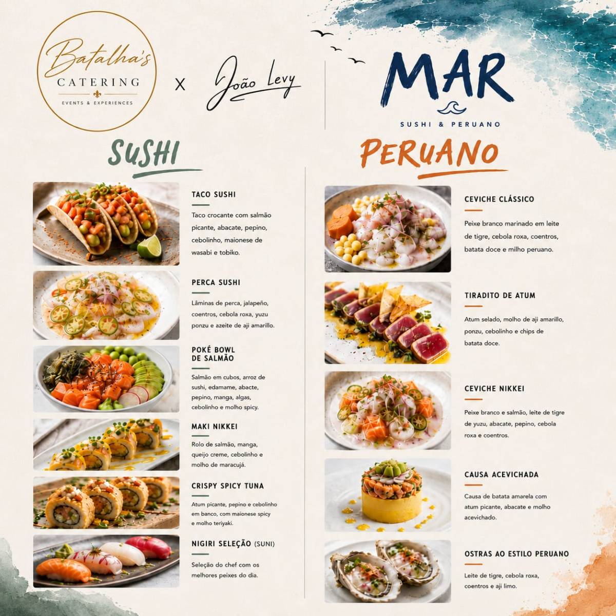 João Batalha das Neves - Lisboa - Catering ao Domicílio (para Eventos)