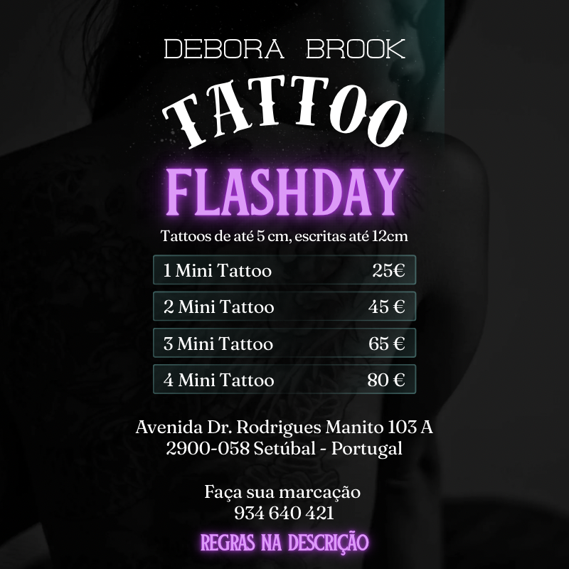 Débora Brook - Setúbal - Tatuadores