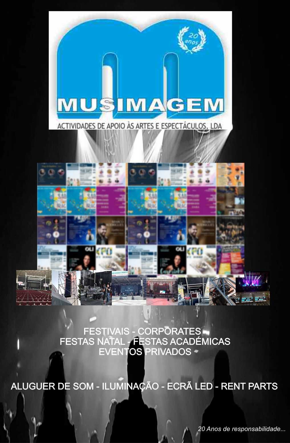 Aluguer de sistemas de som, luz e vídeo - Coimbra - Lighting Equipment Rental for Events