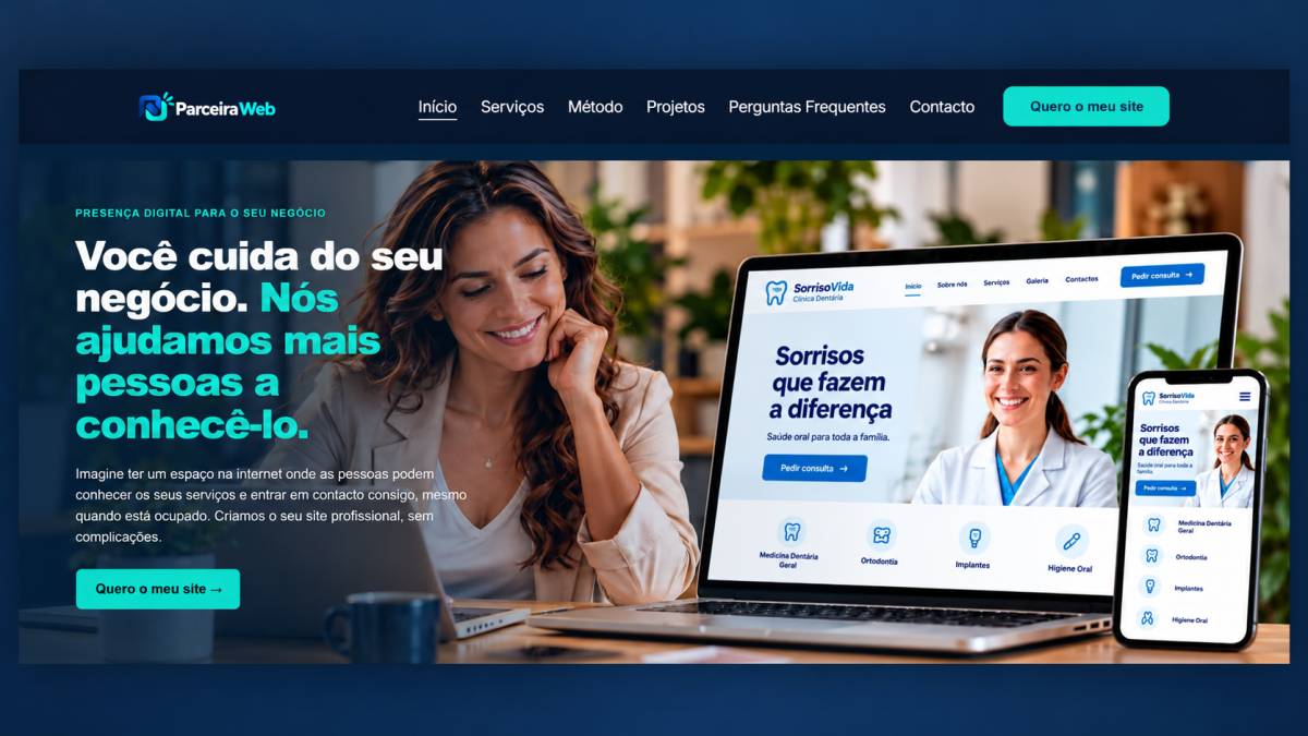 Parceira Web - Cascais - Diseño de logos