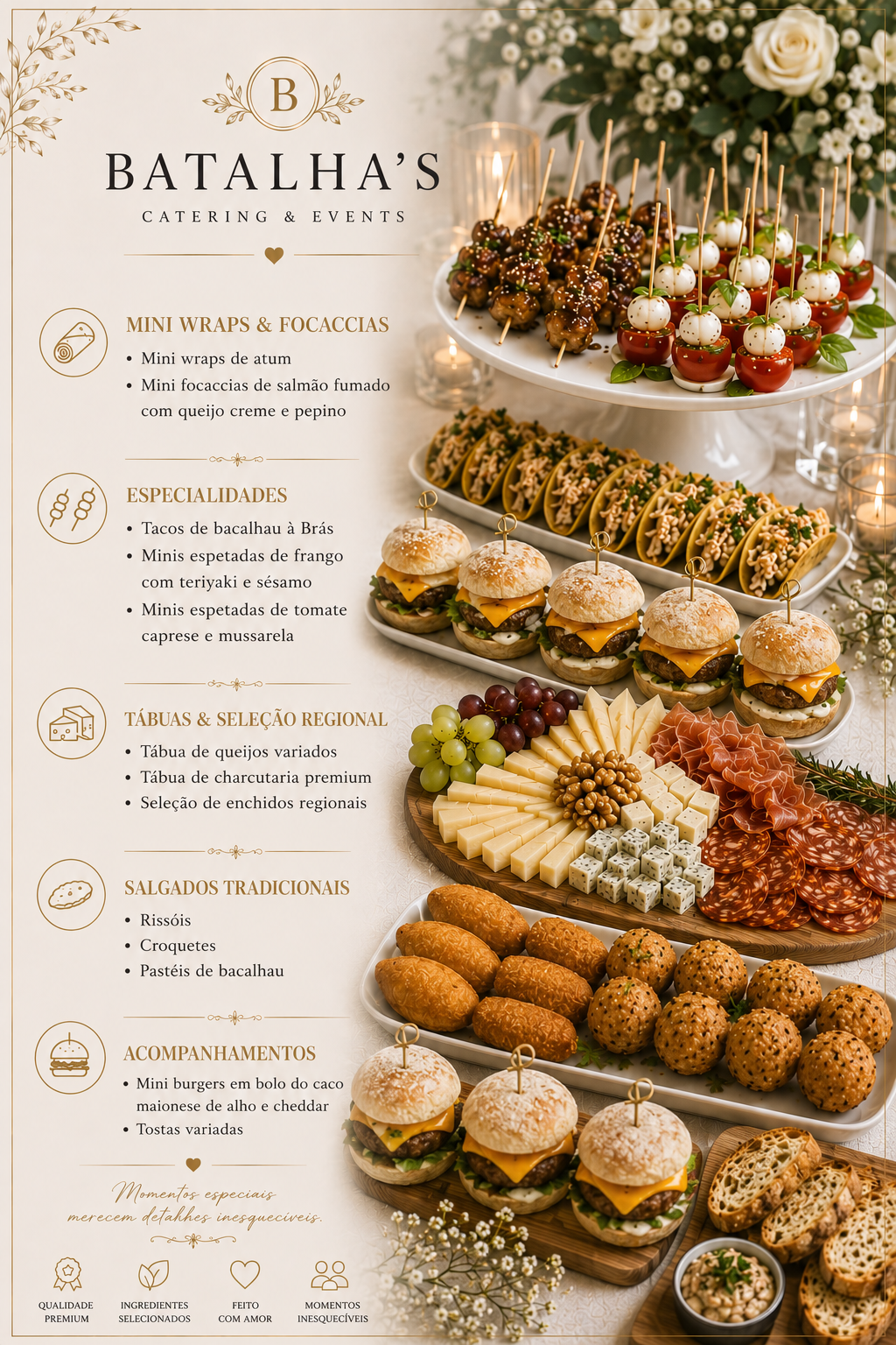 João Batalha das Neves - Lisboa - Catering ao Domicílio