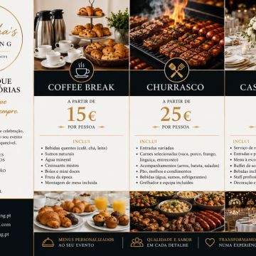João Batalha das Neves - Lisboa - Catering para Eventos (Serviço Completo)