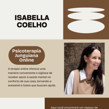 Isabella Coelho - Analista Junguiana/Psicoterapeuta - Coimbra - Psychotherapie