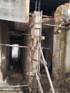 Juvenildo Cavalcante - Caldas da Rainha - Construção de Parede Interior
