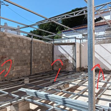 Rtercis Serviços - Sintra - Construção de Terraço