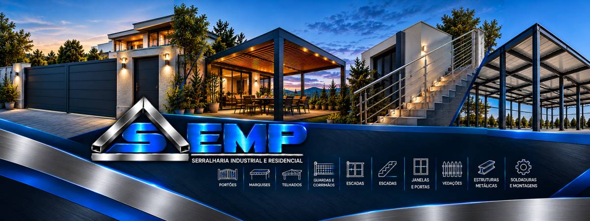 SEMP Serralharia Industrial e Residencial - Aveiro - Installation de tonnelle