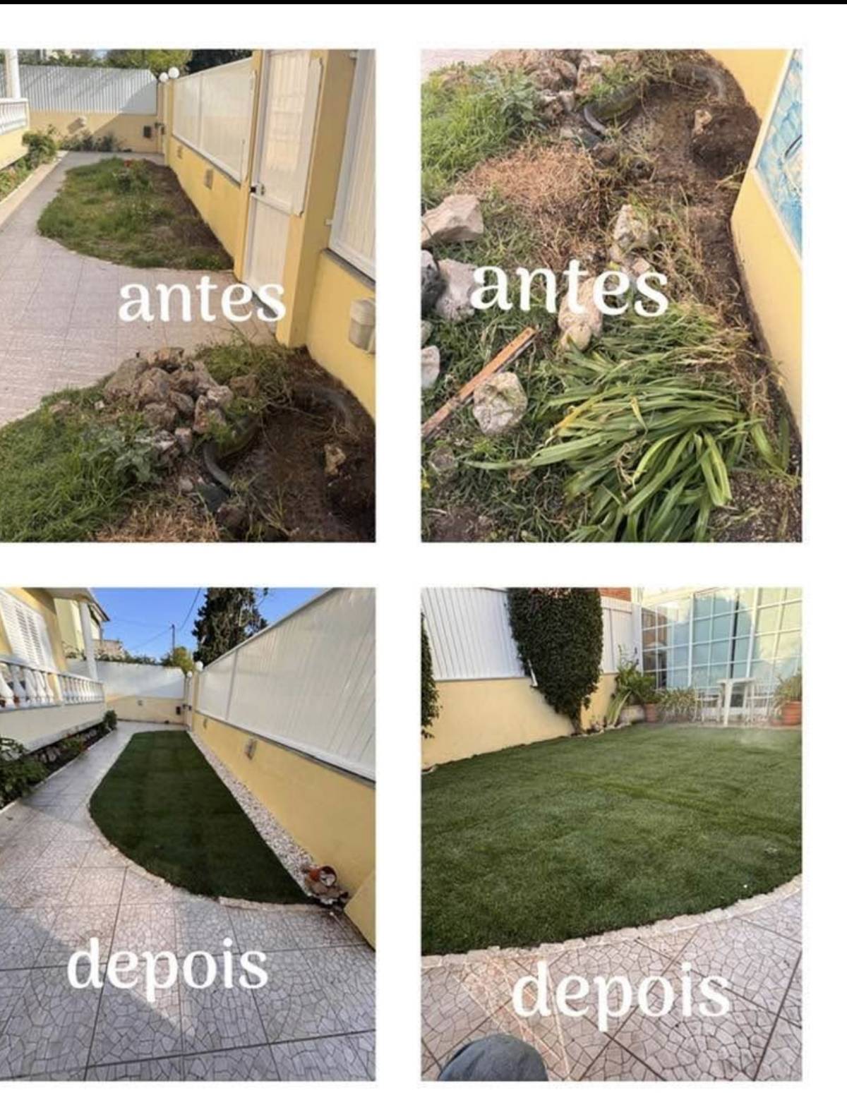 Soares jardins e campos jardim - Almada - Rasenmähen und Schneiden (einmalig)