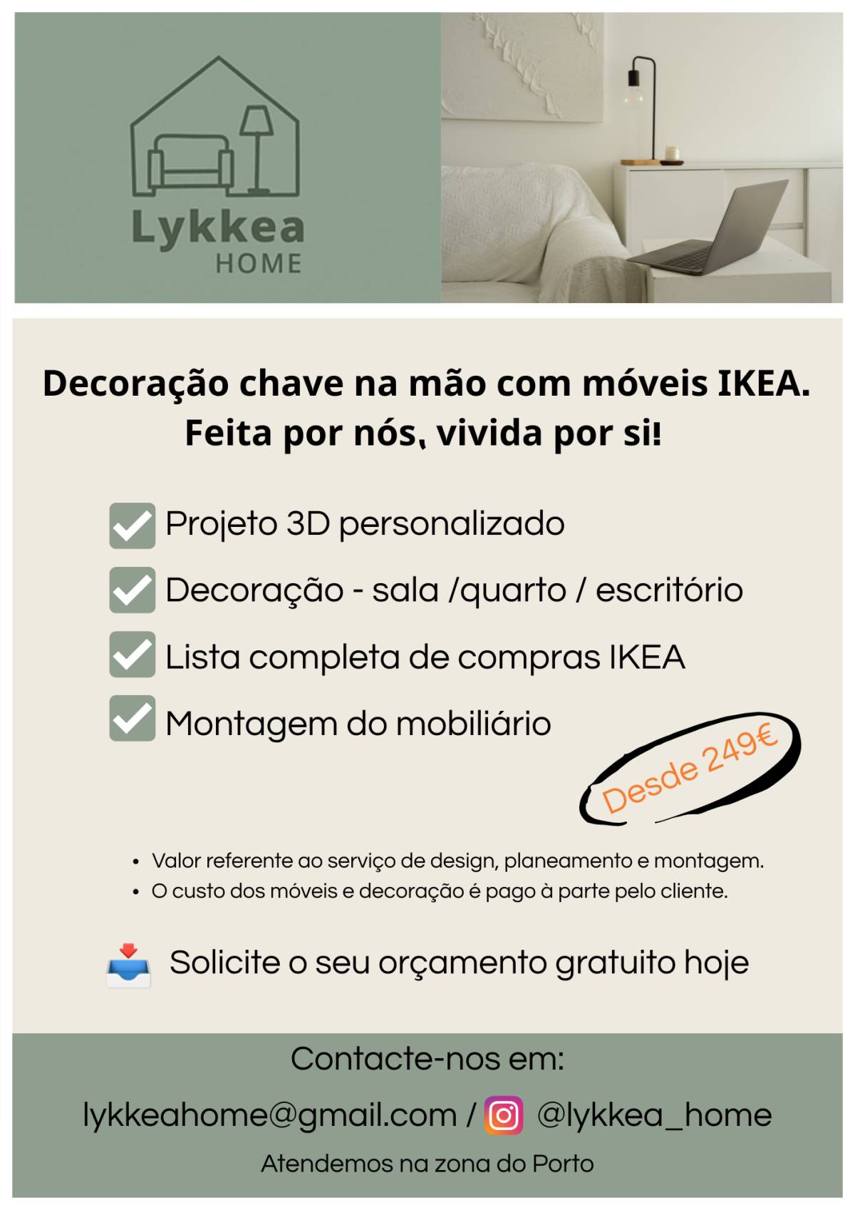 Lykkea - Maia - Innenarchitektur oder Interior Design