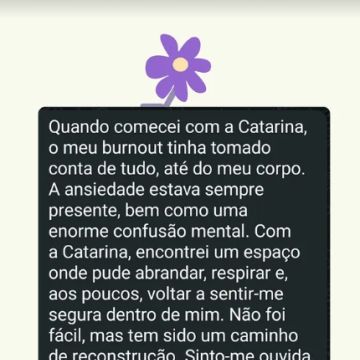Drª Catarina Pignatelli - Lisboa - Séance de psychothérapie