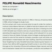 Ronaldd Nascimento Felipe - Évora - Aulas de Informática