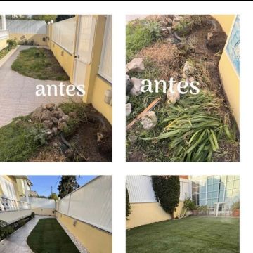 Soares jardins e campos jardim - Almada - Rasenmähen und Schneiden (einmalig)