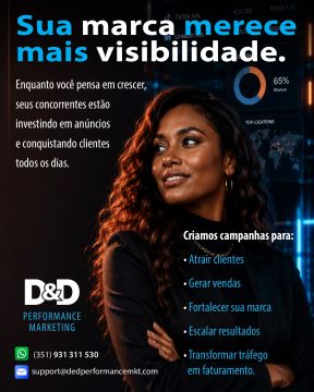 D&D Performancemkt - Ílhavo - Gestion des réseaux sociaux