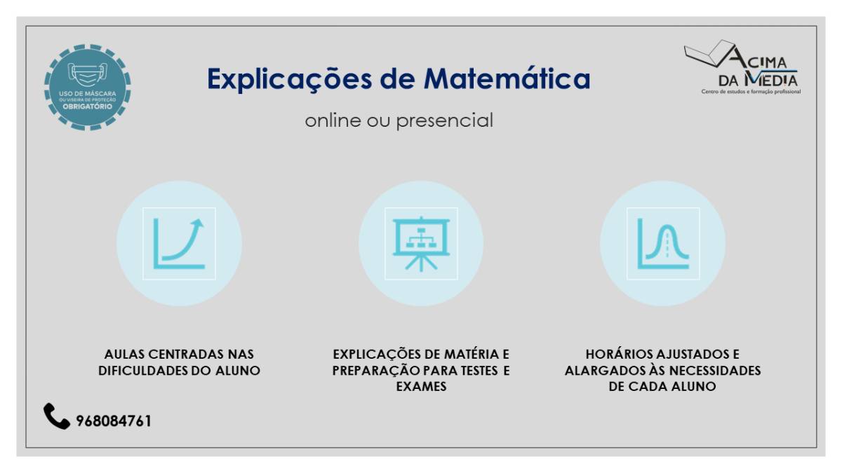 Centro de estudos Acima da Média - Barcelos - Tutorías de historia