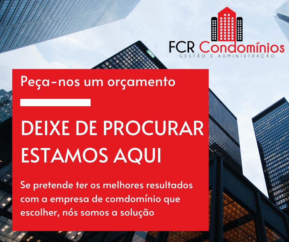 FCR Condomínios - Gestão e Administração - Moita - Empresa de Gestão de Condomínios