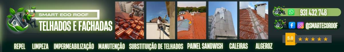 Smart Eco Roof - Barreiro - Limpeza de Telhado