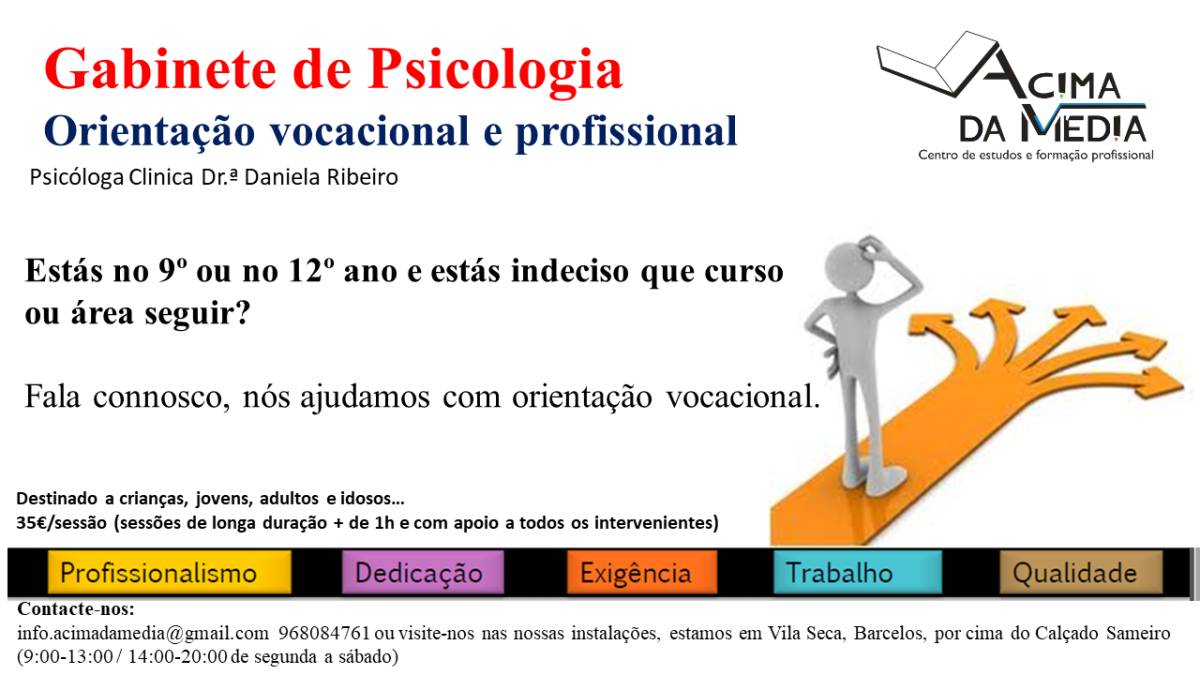 Centro de estudos Acima da Média - Barcelos - Clases de hebreo