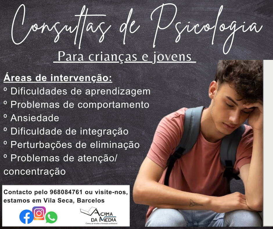 Centro de estudos Acima da Média - Barcelos - Tutorías de matemáticas de escuela primaria
