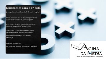 Centro de estudos Acima da Média - Barcelos - Tutorías de biología