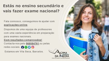 Centro de estudos Acima da Média - Barcelos - Tutorías de matemáticas básicas