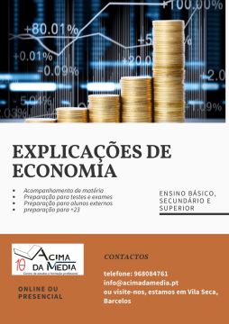 Centro de estudos Acima da Média - Barcelos - Tutorías de matemáticas de nivel medio