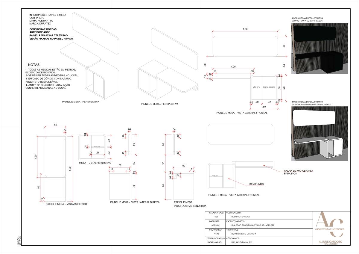 Rafaela Abreu - Nazaré - Autocad e Modelação 3D