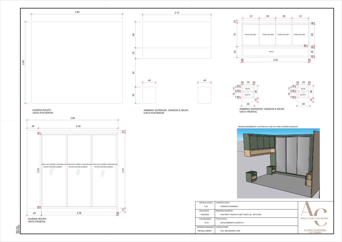 Rafaela Abreu - Nazaré - Remodelação de Quarto