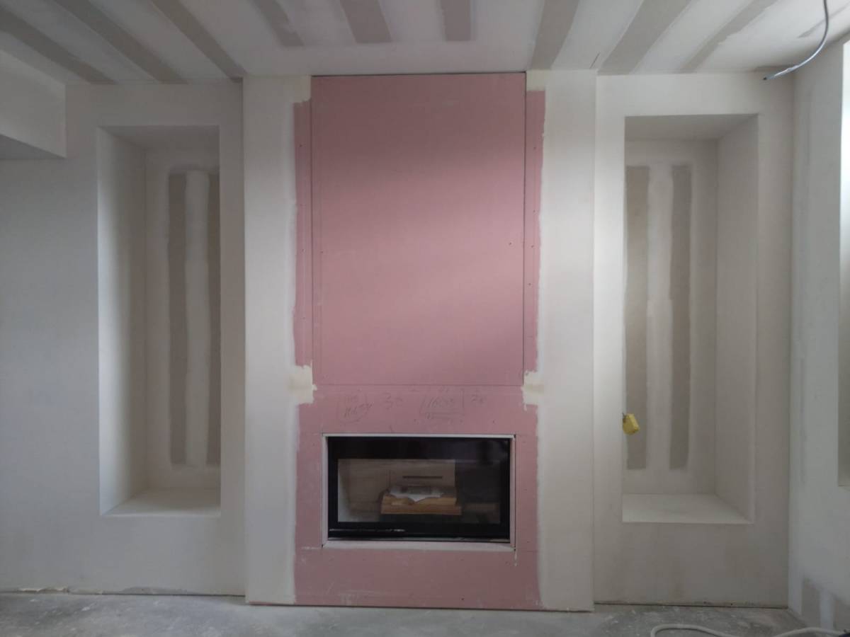 Hugzen - Sintra - Adición de pared interior