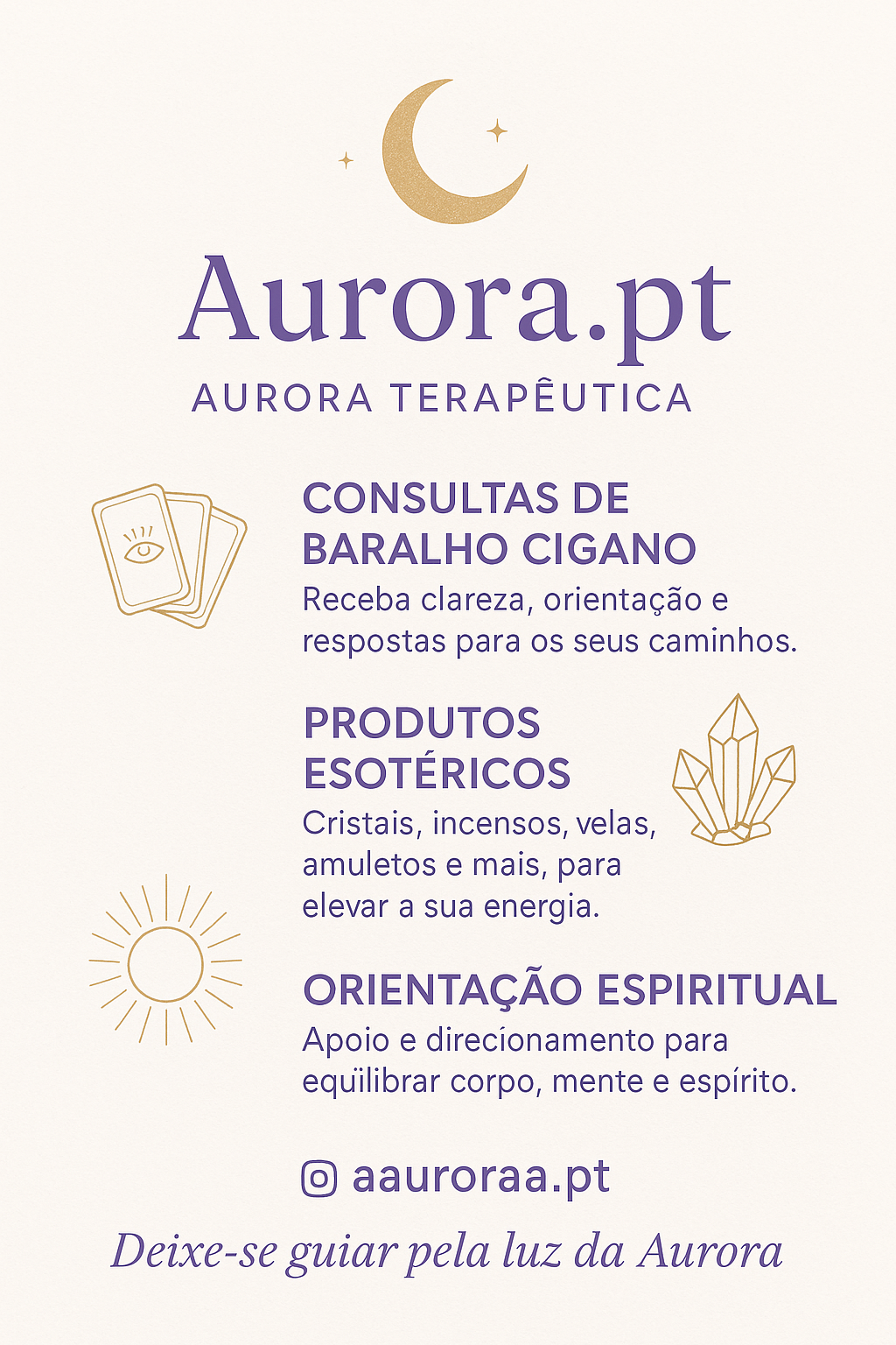 Aurora Terapêutica - Porto - Tarotkarten legen